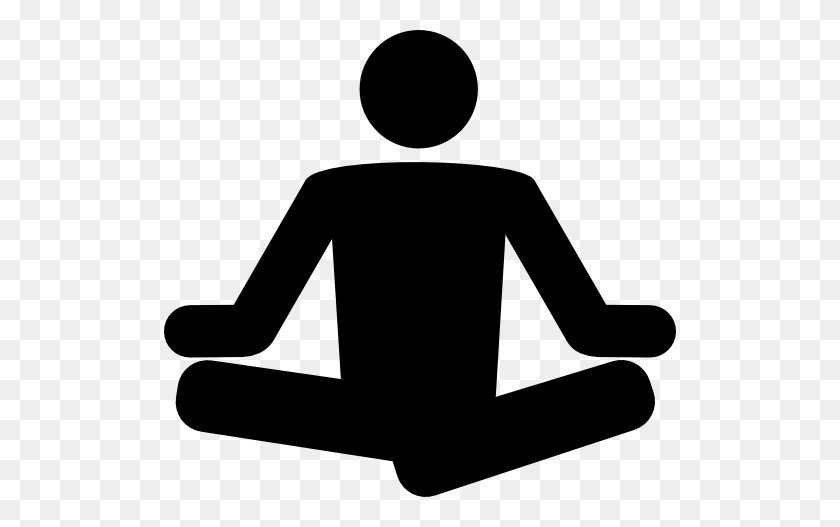 512x467 Медитация Клипарт Расслабление - Физическое Здоровье Клипарт