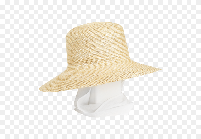 1345x898 Medium Brim Flat Top Hat In Natural Straw W Neckshade - Tophat PNG