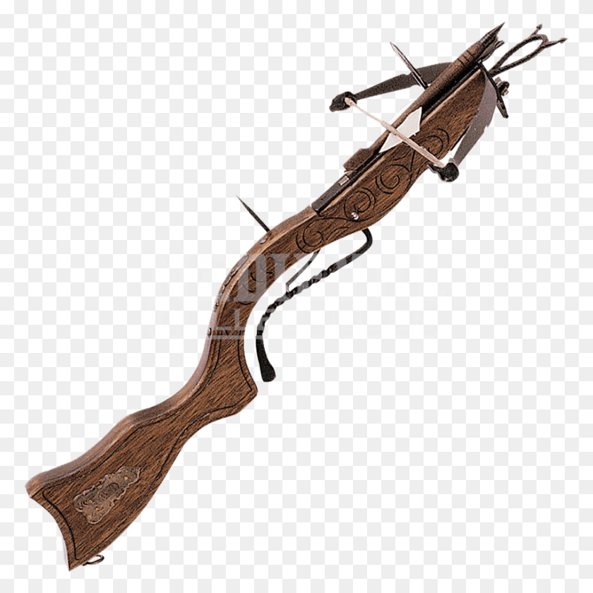 850x850 Medium Century Crossbow With Rifle Stock - Crossbow PNG