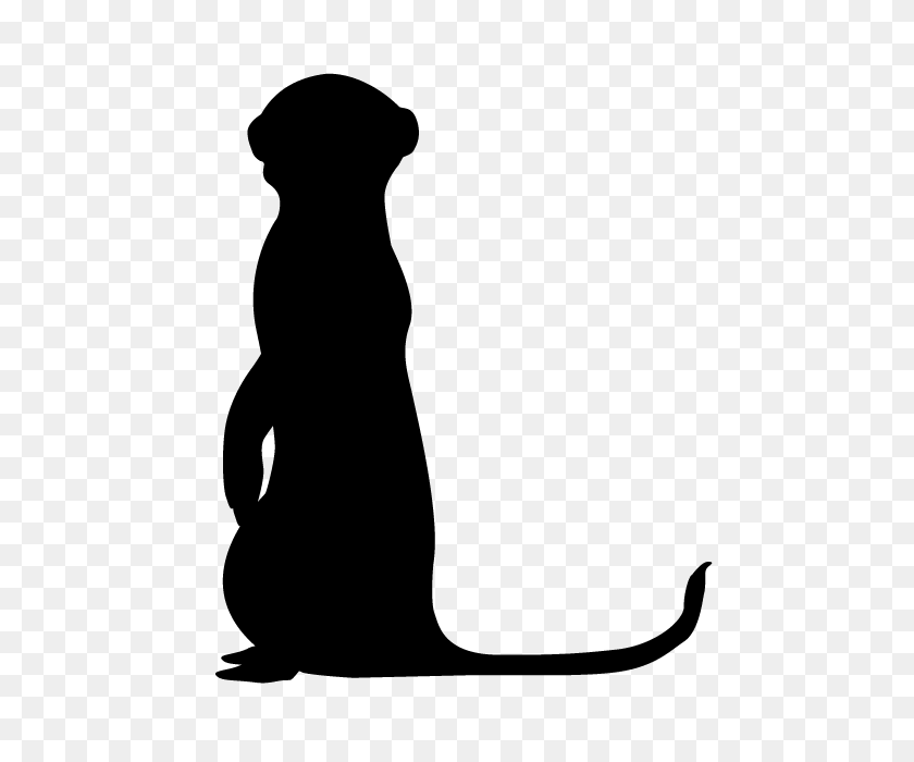 640x640 Meerkat Animal Silhouette Free Illustrations - Meerkat Clipart