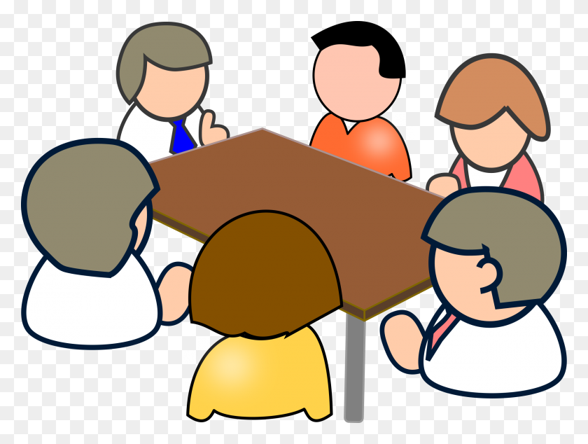2400x1767 Meeting Clipart Corporate Meeting - Corporate Clipart