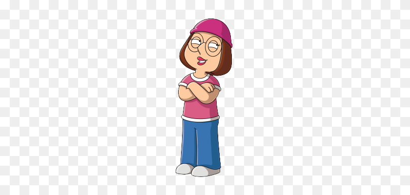 229x340 Meg Griffin - Girl Looking In Mirror Clipart
