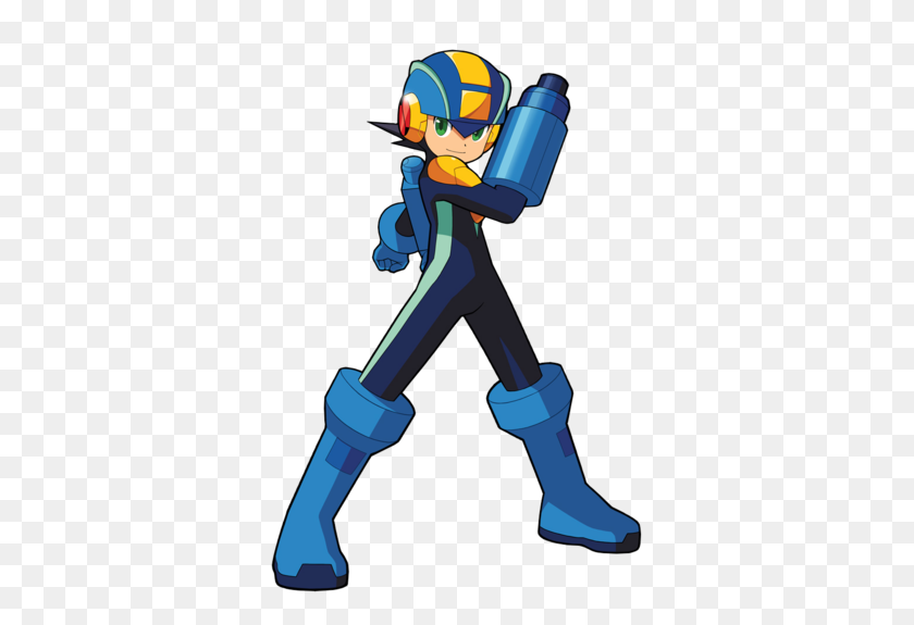 350x515 Mega Man Battle Network Characters - Anime Characters PNG