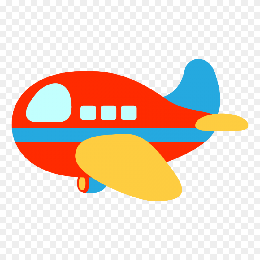 900x900 Meios De Transporte - Baby Airplane Clipart