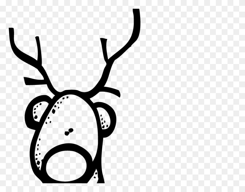 819x630 Melonheadz Rudolph!!! - Rudolph Head Clip Art