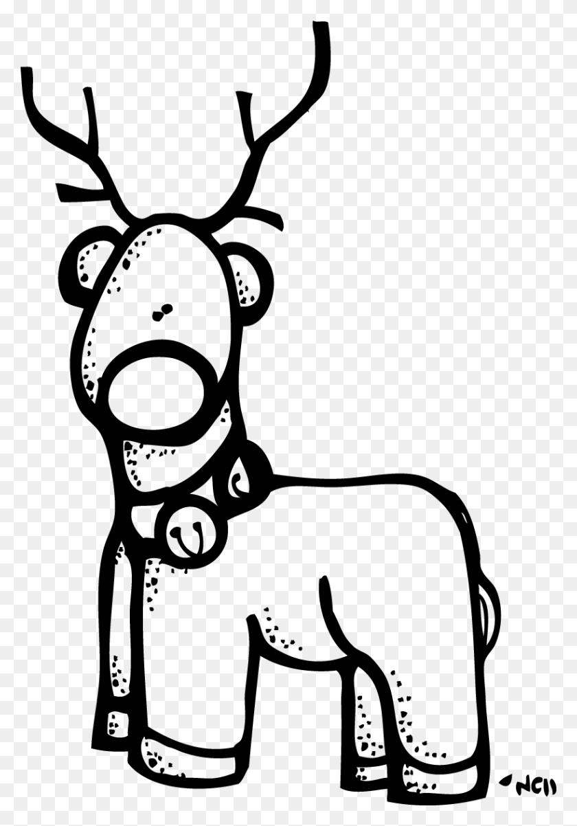 819x1200 Melonheadz Rudolph !!! Páginas De Color Para Niños - Imágenes Prediseñadas De La Cabeza De Rudolph