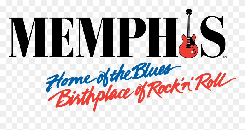 2197x1086 Memphis Convention Visitors Bureau - Rock And Roll Clip Art