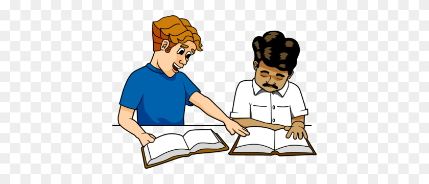400x300 Men Studying Cliparts - Fishers Of Men Clipart