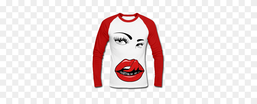 280x280 Mens Baseball Tee Lips With Grillz - Grillz PNG