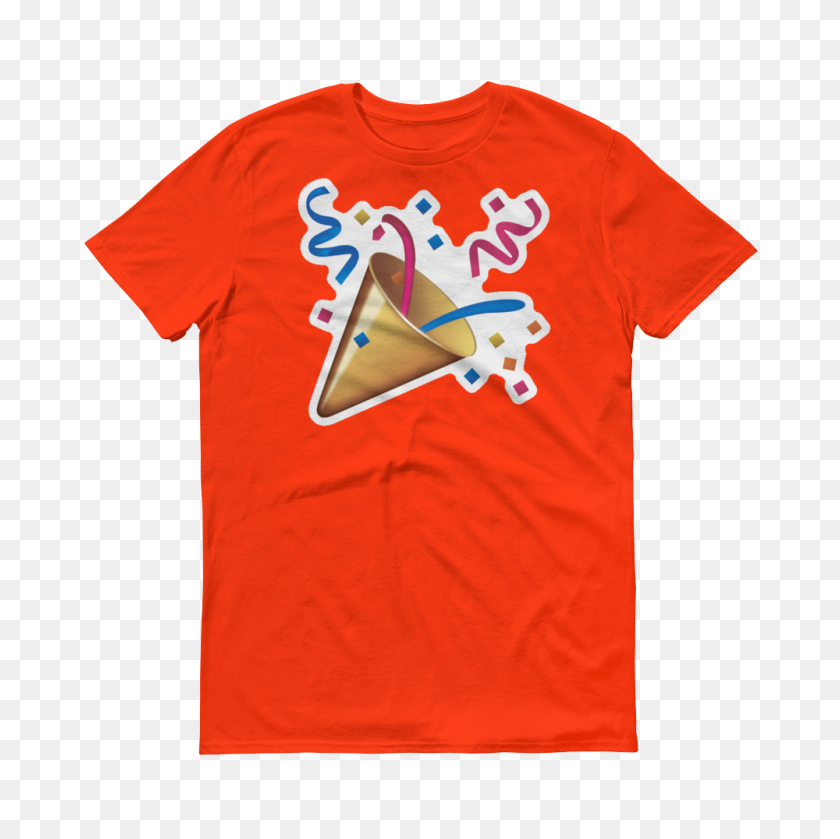 1000x1000 Camiseta Emoji Para Hombre - Party Popper Emoji Png