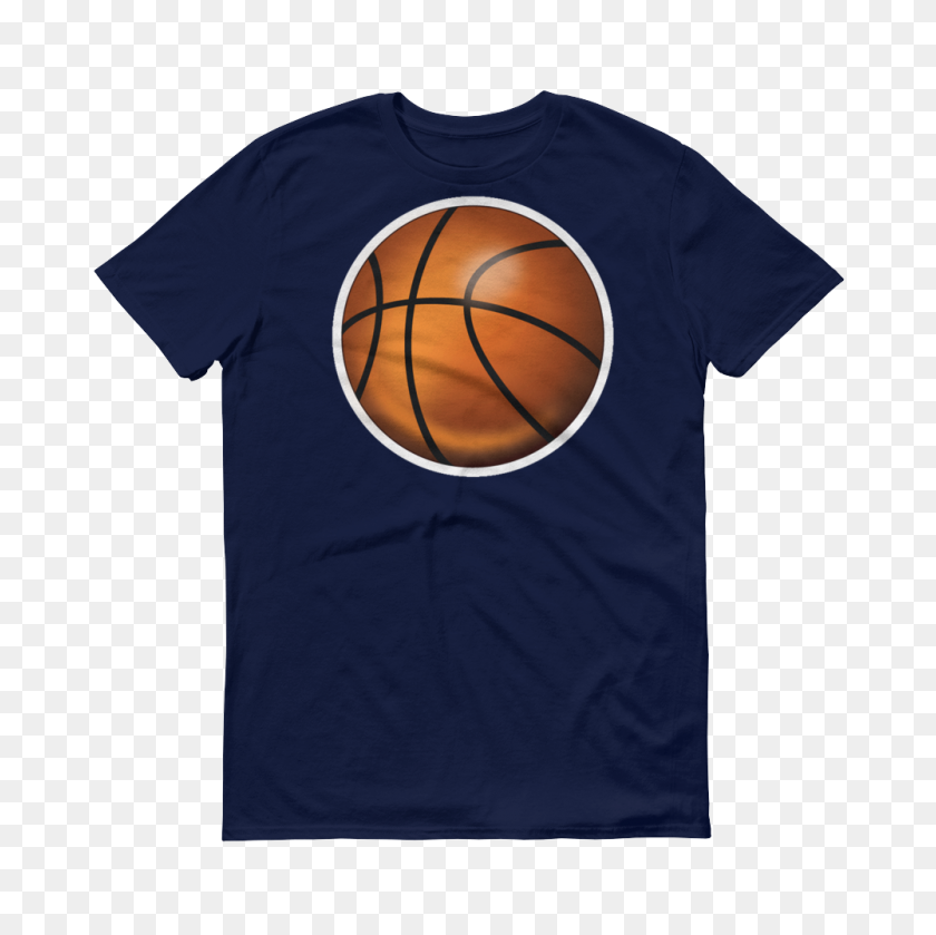 1000x1000 Men's Emoji T Shirt - Basketball Emoji PNG