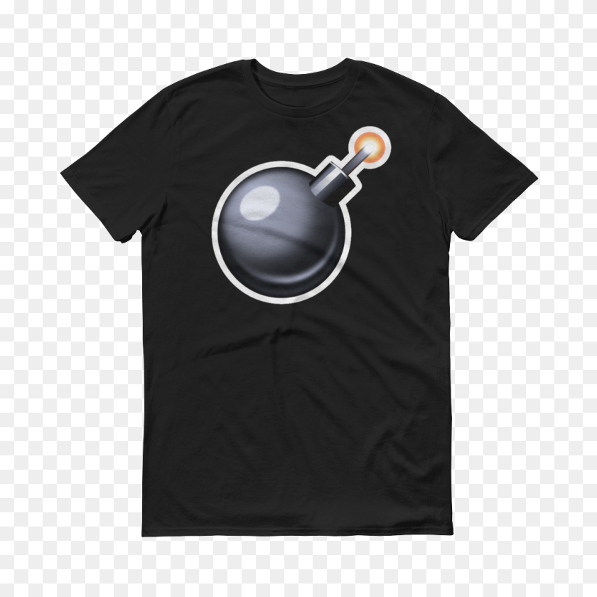 1000x1000 Men's Emoji T Shirt - Bomb Emoji PNG