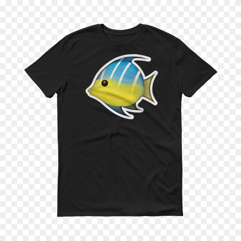 1000x1000 Men's Emoji T Shirt - Fish Emoji PNG