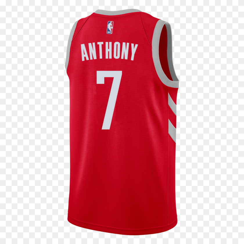 1024x1024 Men's Houston Rockets Nike Carmelo Anthony Icon Edition Swingman - Carmelo Anthony PNG