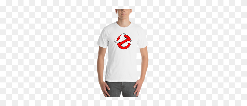 300x300 Mens T Shirt, Ghostbusters Logo, Ghostbusters Movie Inspires T - Ghostbusters Logo PNG