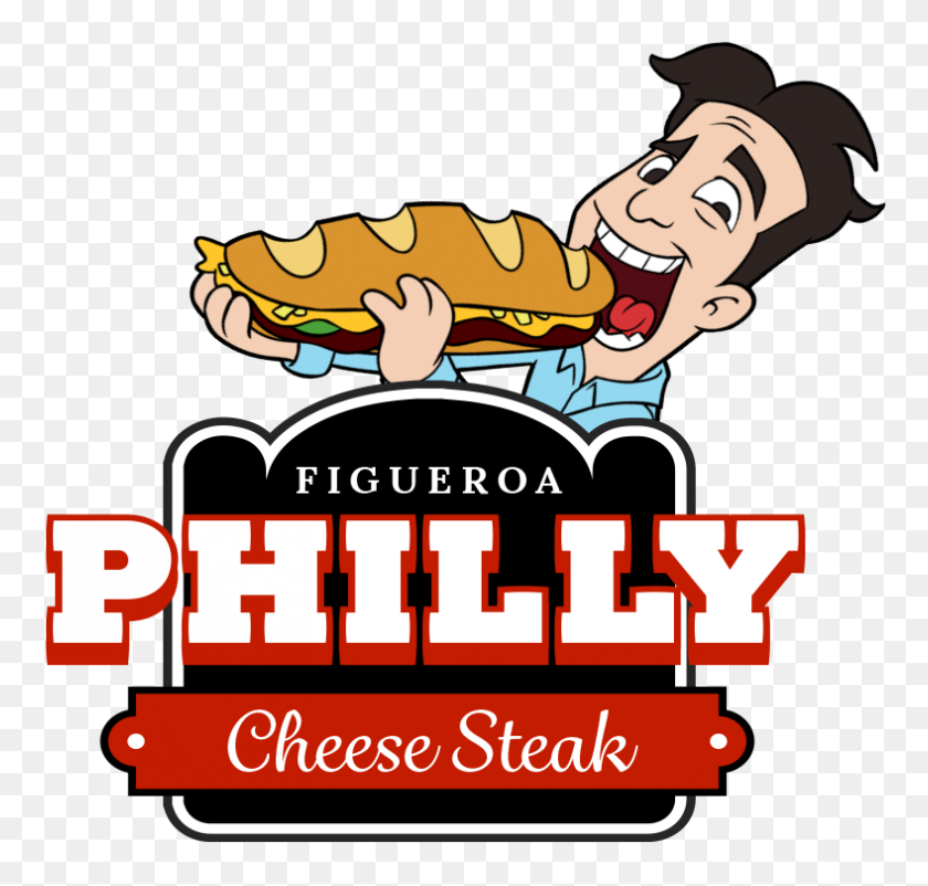 788x750 Menú Figueroa Philly Cheese Steak - Sándwich De Queso De Imágenes Prediseñadas