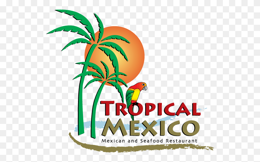 544x463 Menú Tropical Mexico - Taco Mexicano Clipart