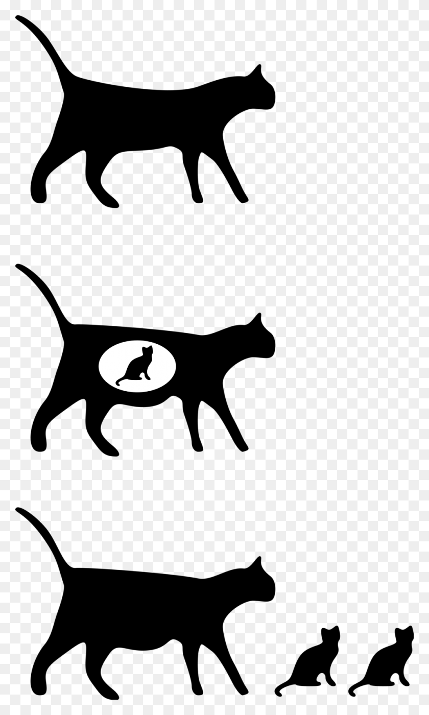 958x1646 Meotlichasar Black And White Cat Clip Art - White Cat Clipart