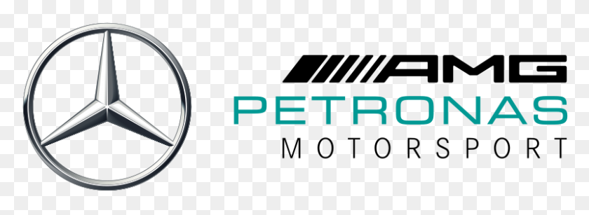 800x254 Mercedes Benz En La Fórmula Uno Logotipo - Logotipo De Mercedes Benz Png