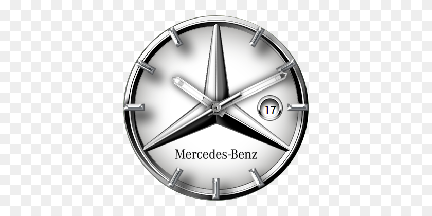 360x360 Mercedes Benz Silver Logo - Mercedes Logo Png