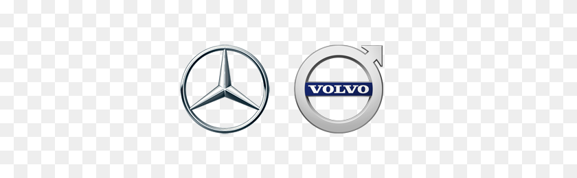 400x200 Mercedes Benz Volvo - Volvo Logotipo Png