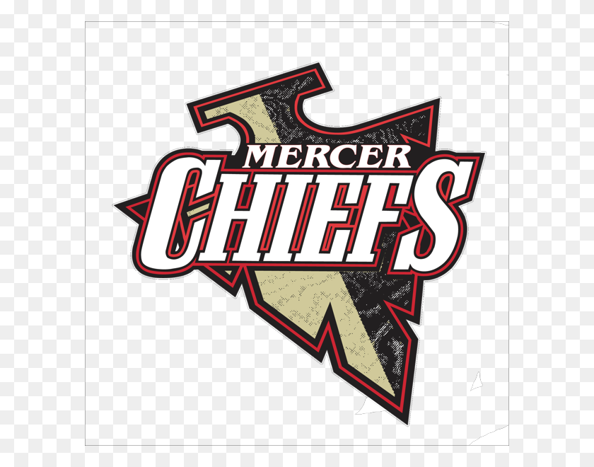 600x600 Mercer Chiefs Hockey - Chiefs Logotipo Png