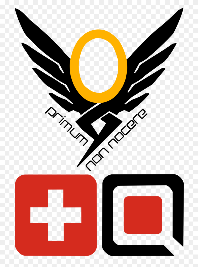 744x1073 Mercy Qol Valkyrie Icon - Overwatch Icon PNG