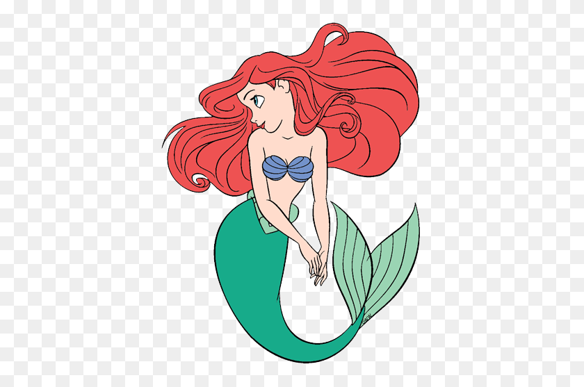 375x497 Mermaid Ariel Clip Art Disney Clip Art Galore - Ariel Clipart