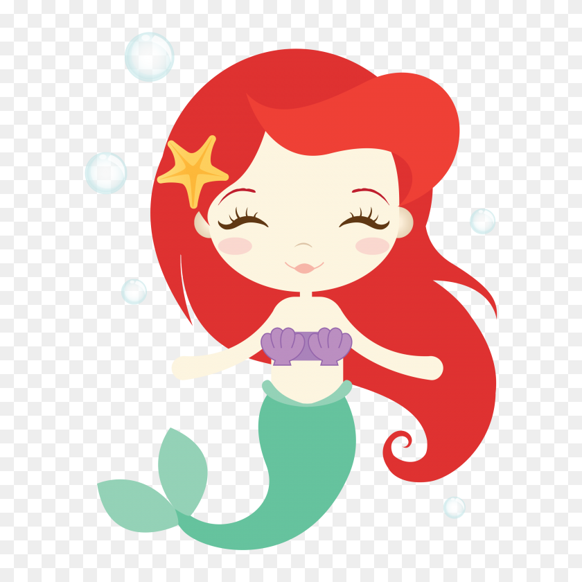 3000x3000 Mermaid Clipart Png Clip Art Images - Mermaid Outline Clipart