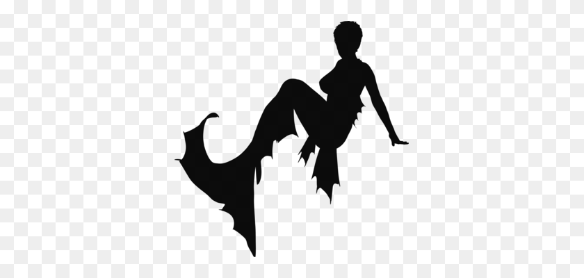 337x340 Mermaid Legendary Creature Siren Drawing Tail - Mermaid Clipart PNG