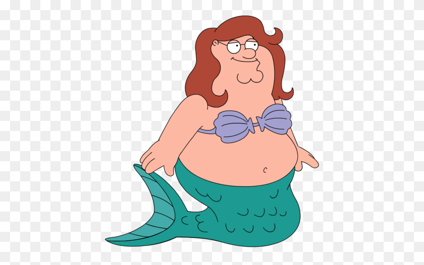 426x466 Mermaid Peter Family Guy The Quest For Stuff Wiki Fandom - Mermaid Images Clip Art