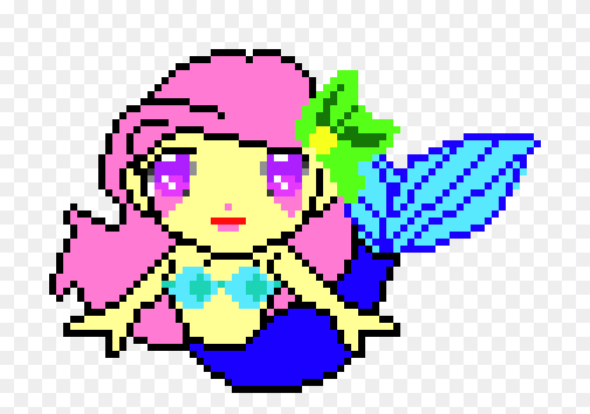720x530 Mermaid Pixel Art Maker - Mermaid Clip Art