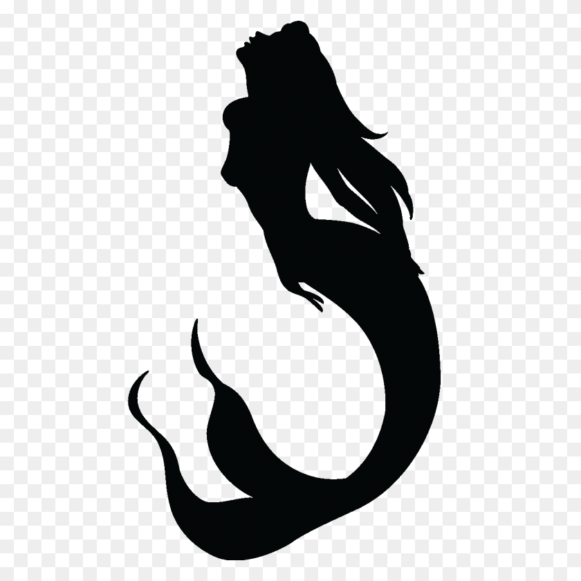 1200x1200 Mermaid Png - Mermaid Silhouette Clipart