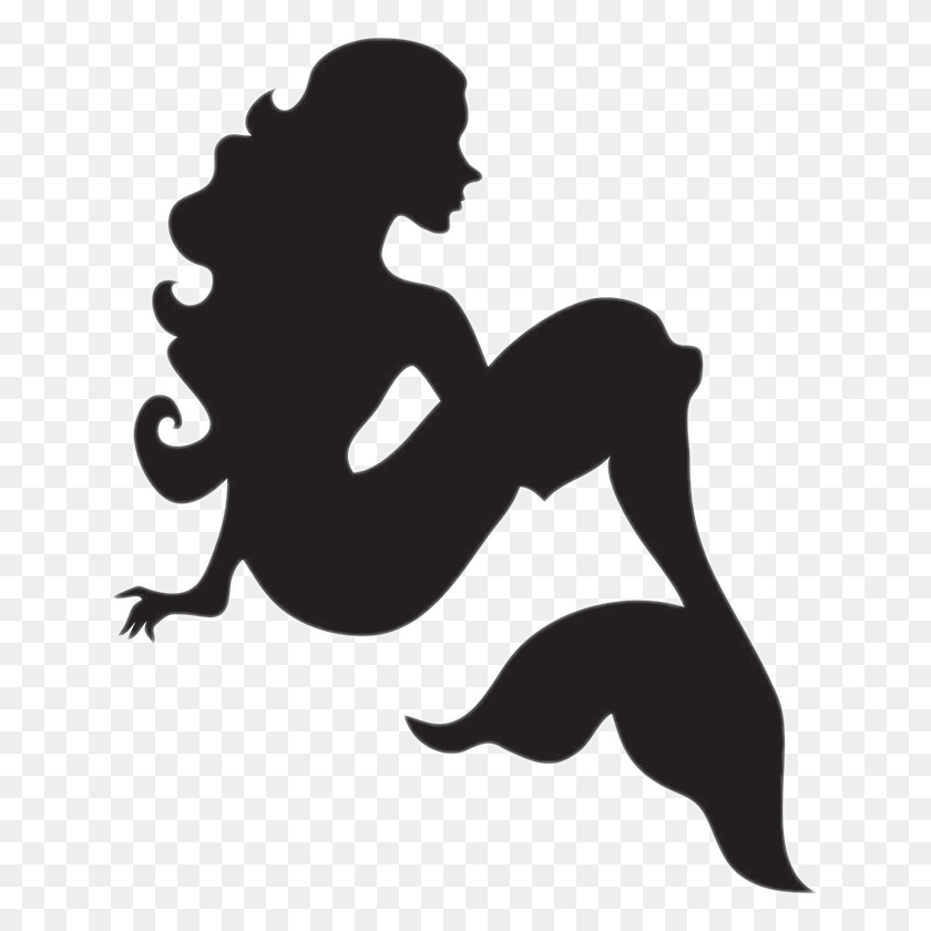 641x780 Mermaid Silhouette - Mermaid Silhouette Clipart