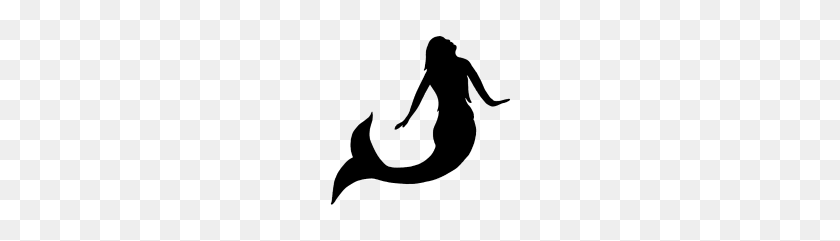 190x181 Mermaid Silhouette - Mermaid Silhouette PNG