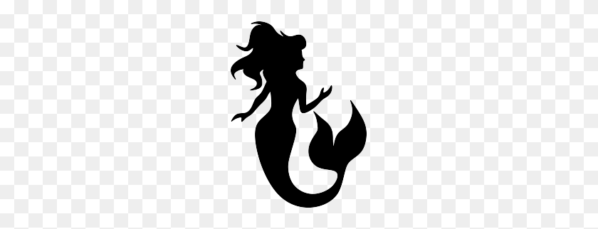 263x262 Mermaid Silhouette Silhouette Silhouette, Mermaid - Ursula Clipart
