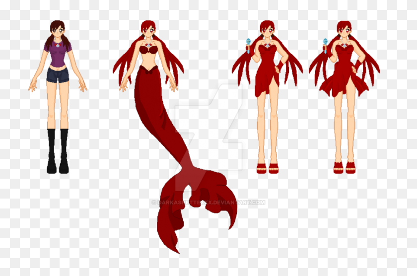 900x573 Mermaid Tail Necklace - Mermaid Shell Bra Clipart
