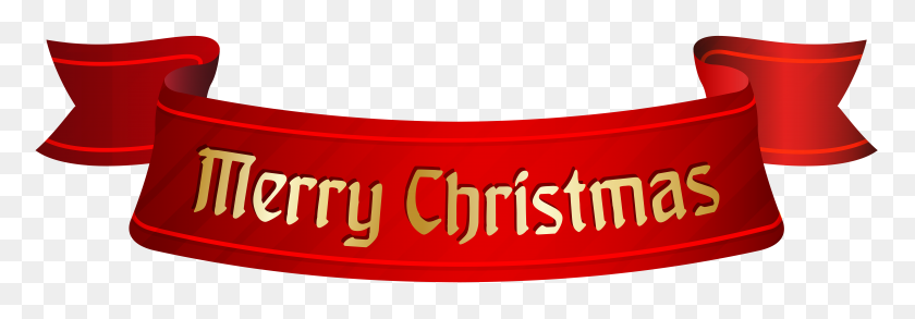 8000x2399 Merry Christmas Banner Png Clip - Christmas Banner PNG