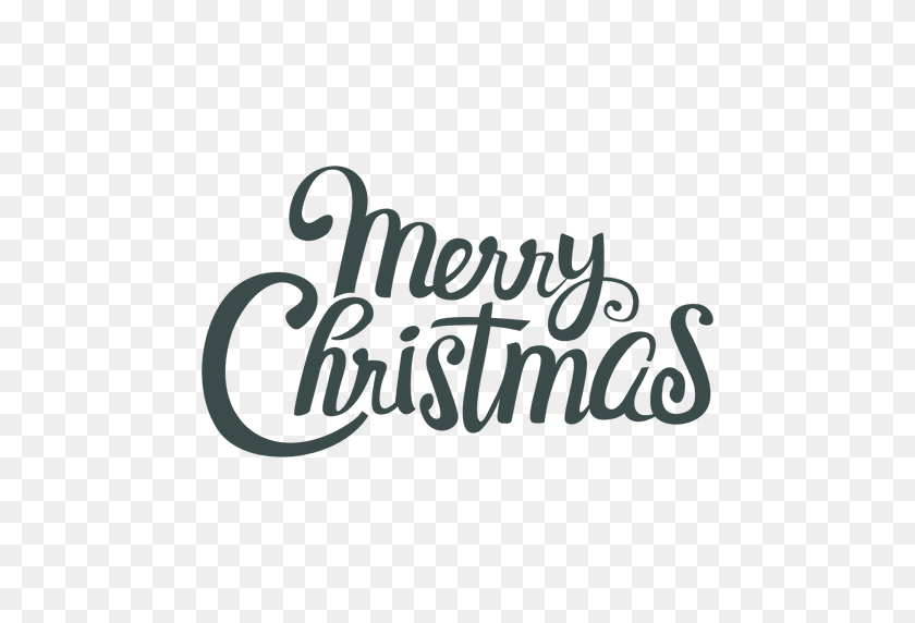512x512 Merry Christmas Beautiful Lettering - Merry Christmas 2017 PNG
