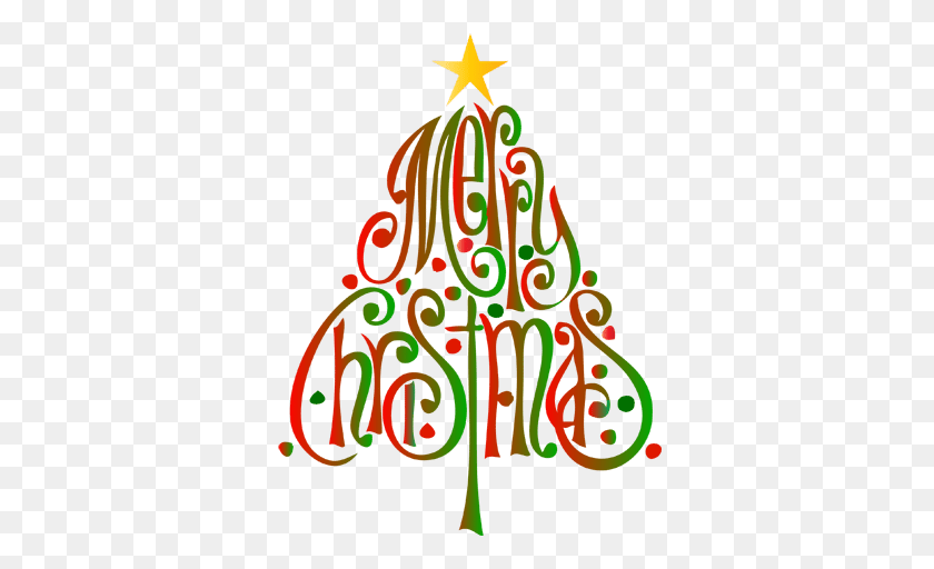 350x452 Merry Christmas Clipart Christmas Tree - Merry Christmas 2017 PNG