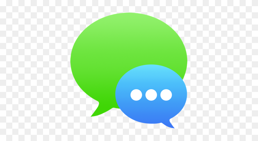 400x400 Message Clipart Green - Conversation Bubble Clipart