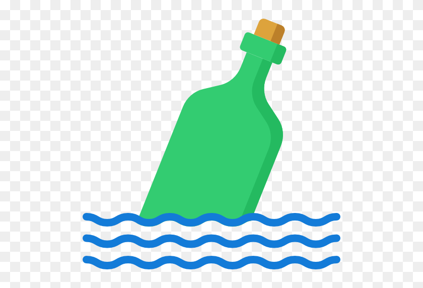 512x512 Mensaje En Una Botella - Mensaje En Una Botella Png
