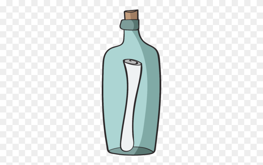 190x468 Message In A Bottle - Message In A Bottle PNG
