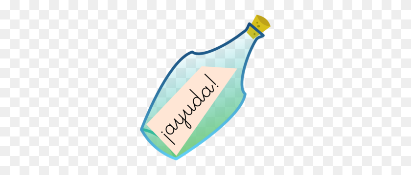 267x299 Message In A Bottle Clip Art - Message In A Bottle PNG