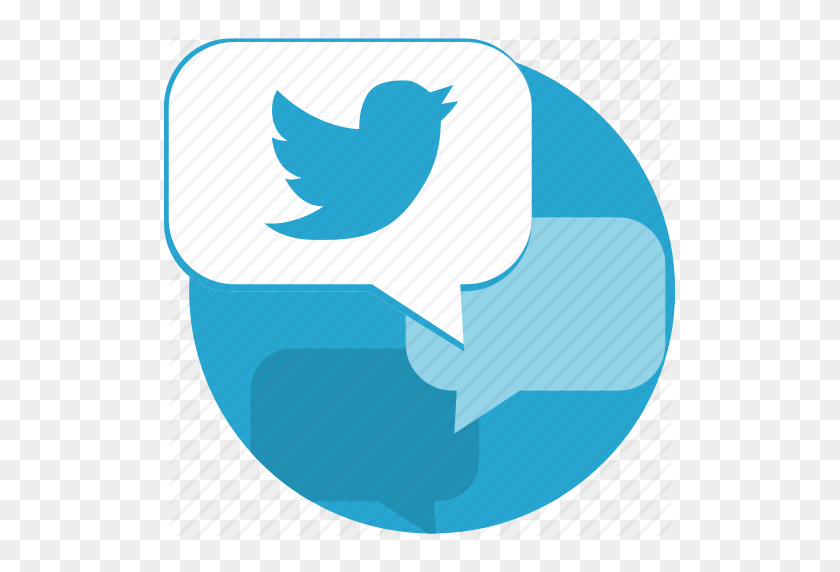 512x512 Mensaje, Notificación, Tweet, Icono De Twitter - Imágenes Prediseñadas De Tweet