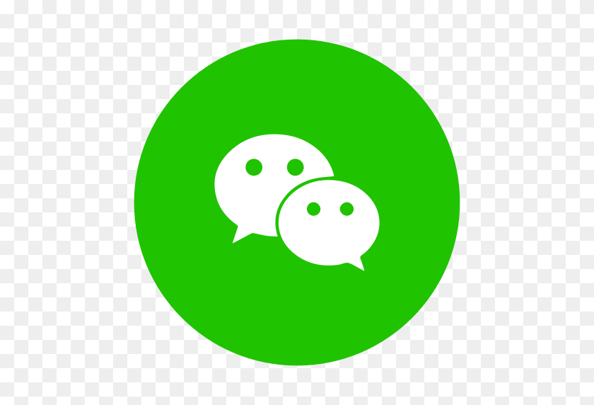 512x512 Messenger, Social, Wechat Icono - Wechat Png