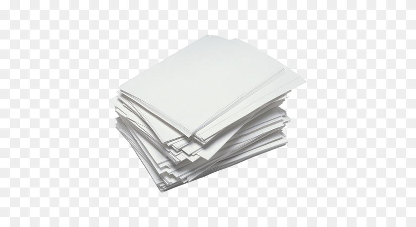 400x400 Messy Paper Stack Transparent Png - Paper PNG