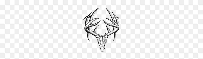 150x185 Metal Deer Skull - Deer Skull PNG