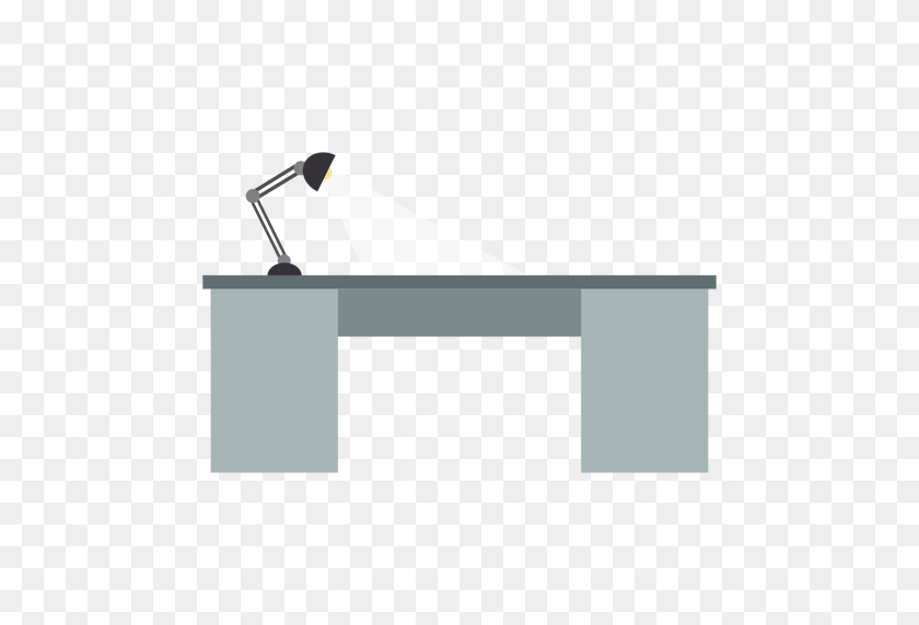 512x512 Metal Office Desk Clipart - Desk PNG