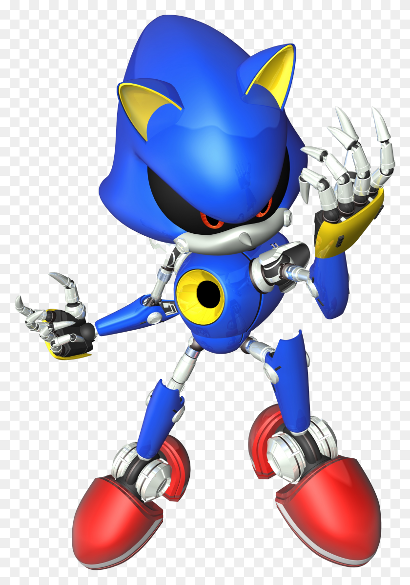 2240x3265 Metal Sonic - Sonic PNG